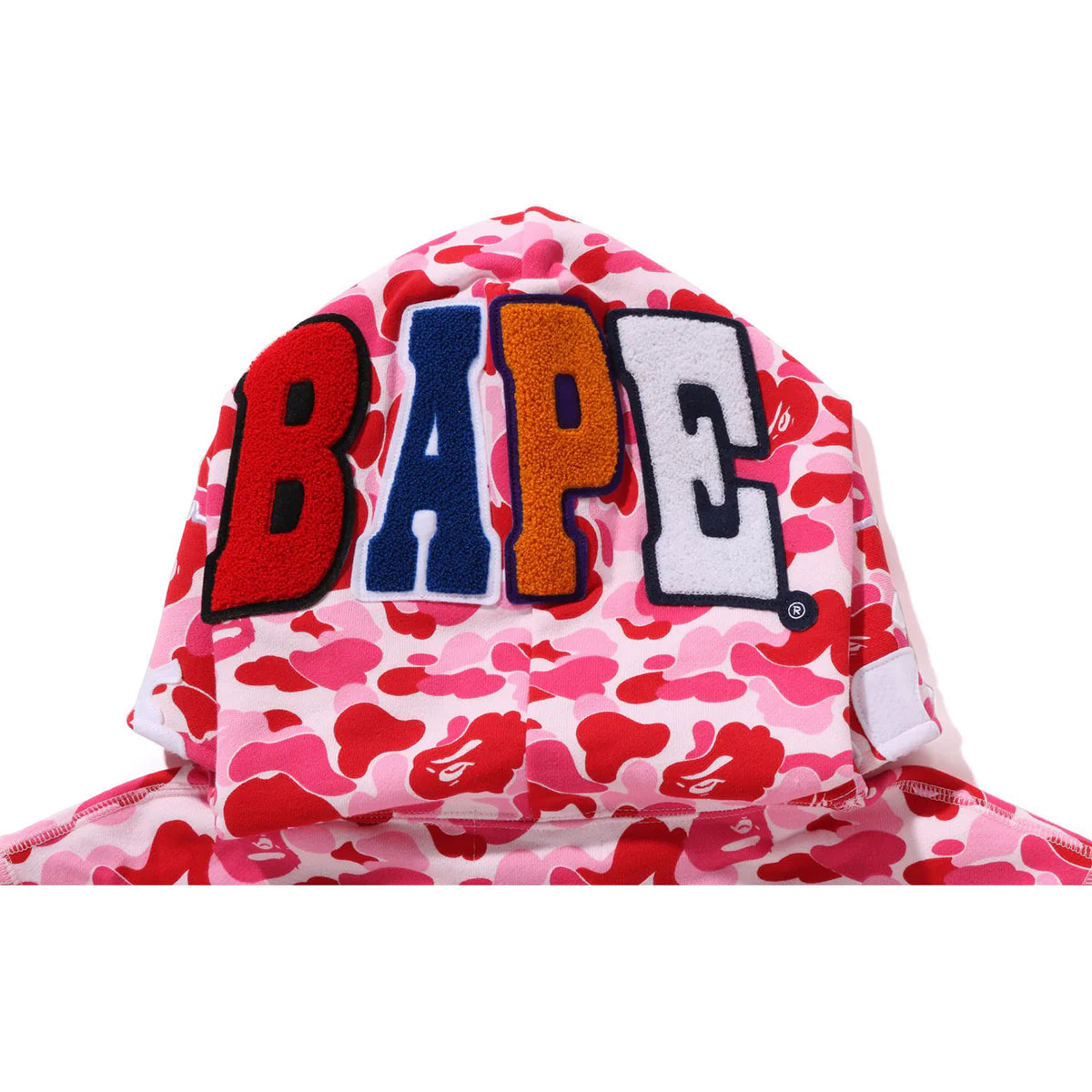 ABC Camo 2nd Ape Pullover Hoodie Pink