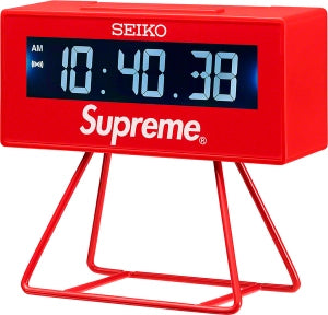 Seiko Marathon Clock Red