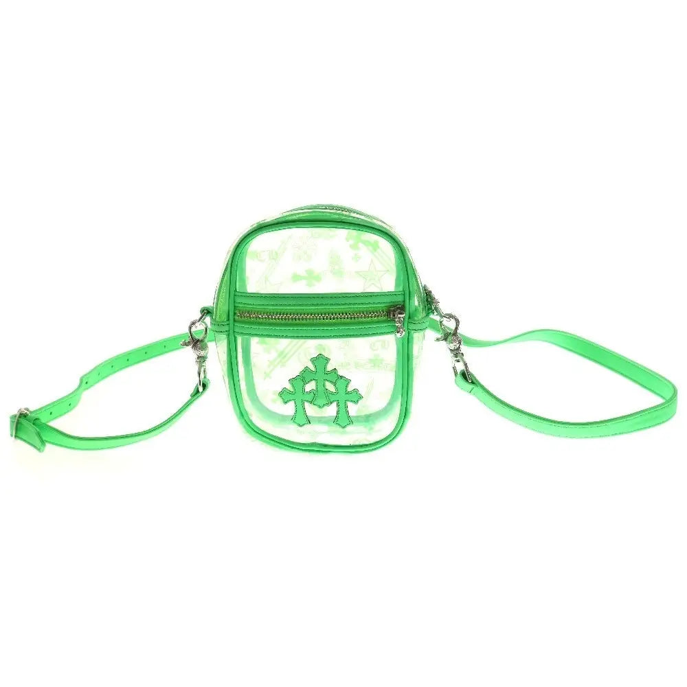 TAKA MINI Shoulder Bag Green/Silver