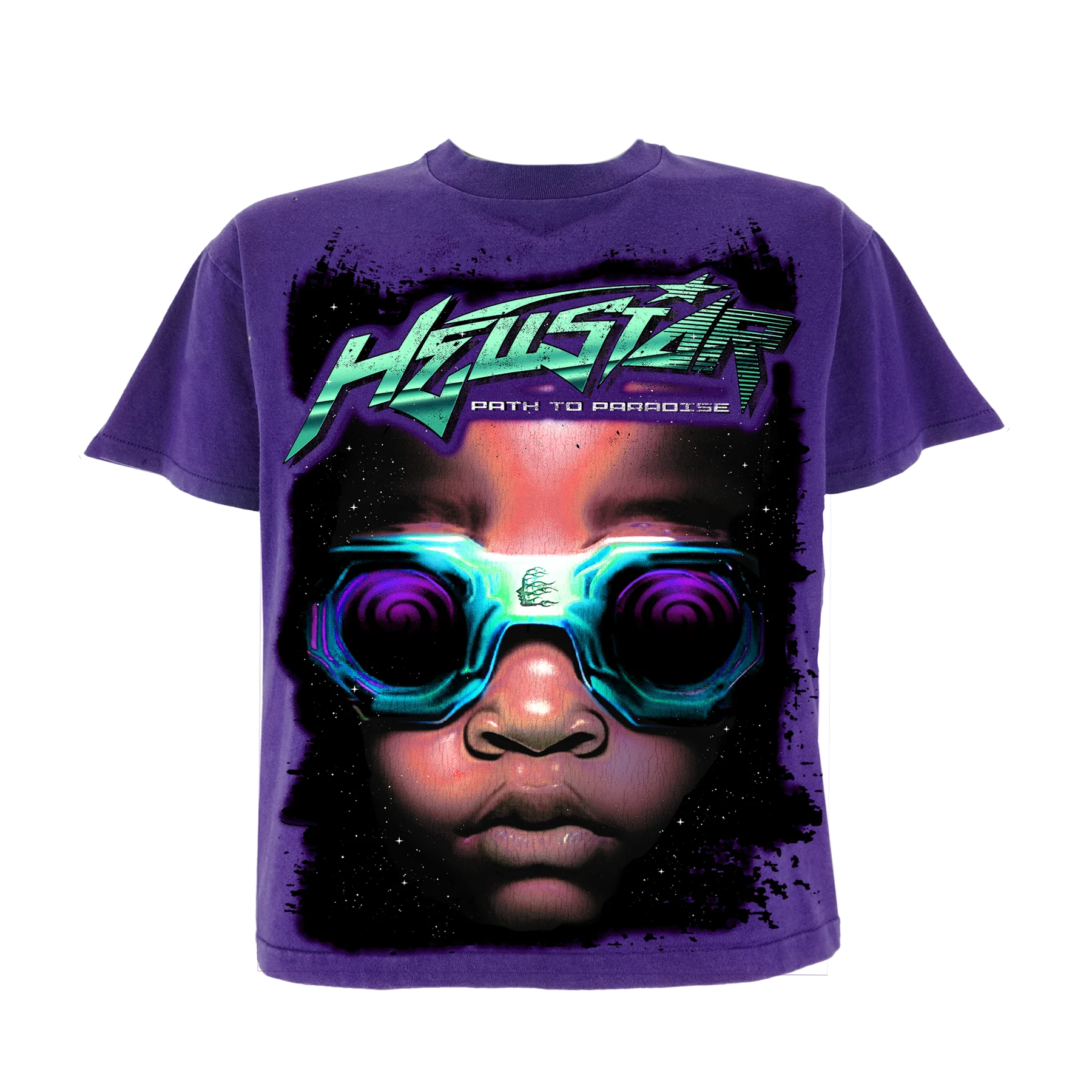 Goggles Tee Purple