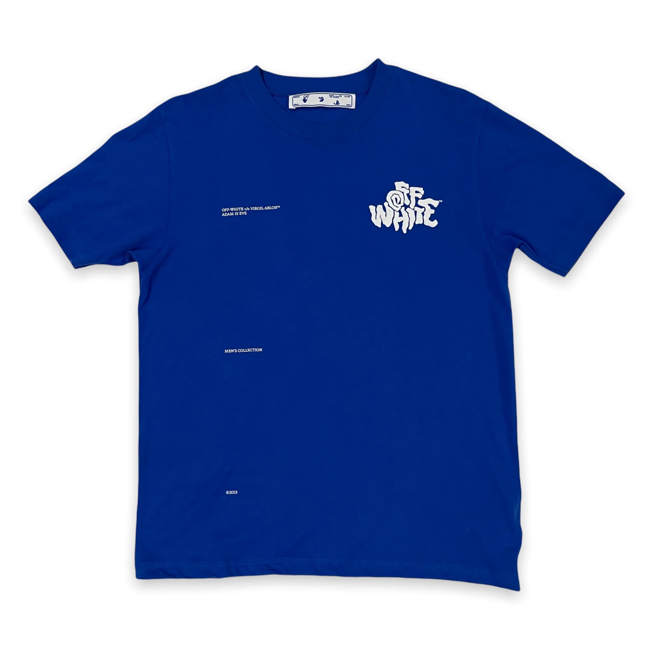 Off-White Adam is Eve T-Shirt Blue