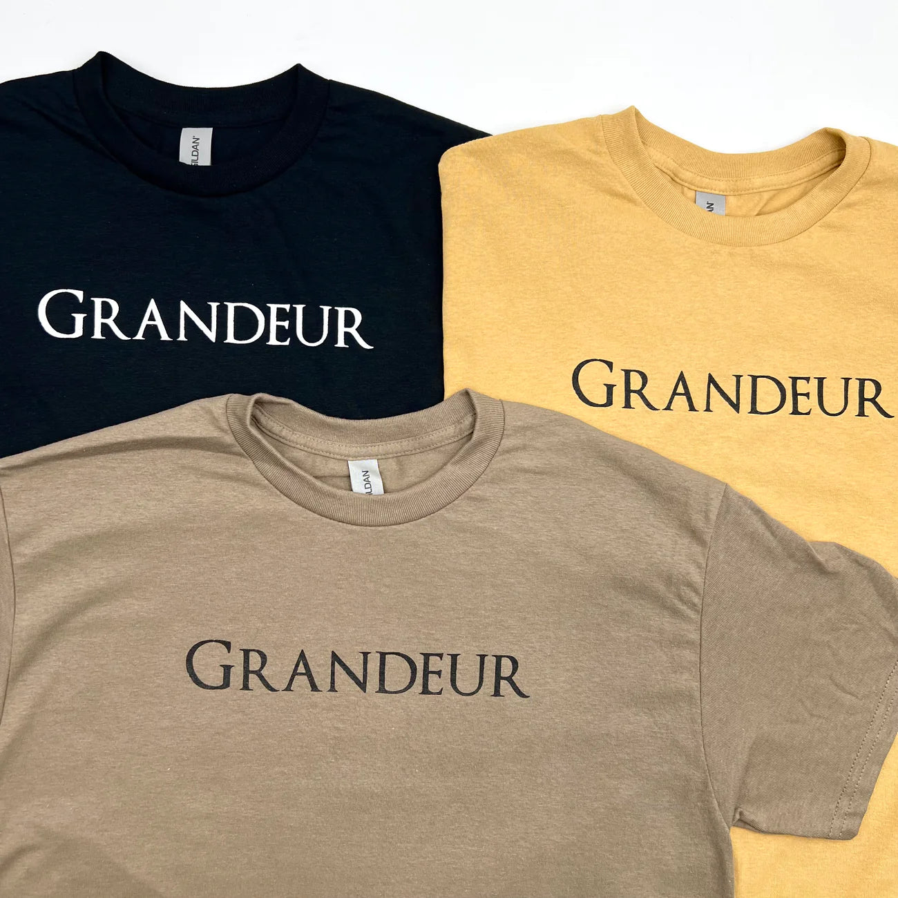 Grandeur OG Logo Tee Gold