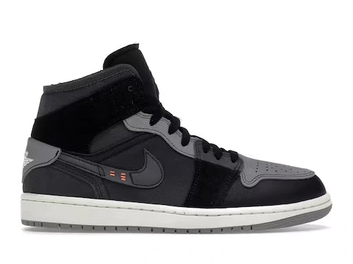 Jordan 1 Mid Craft Inside Out Black