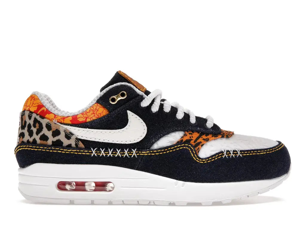 Air Max 1 Premium Denim Leopard