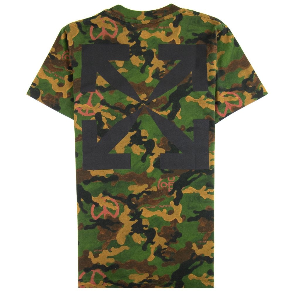 Off-White Acrylic Camo T-Shirt