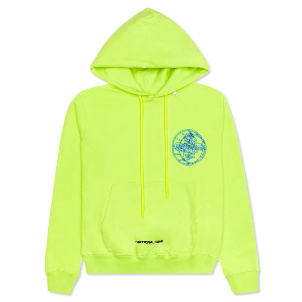 Off-White 3D Crossed Hoodie Yellow