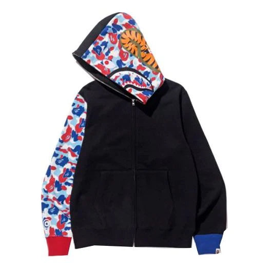 Paris Full Zip Shark Hoodie