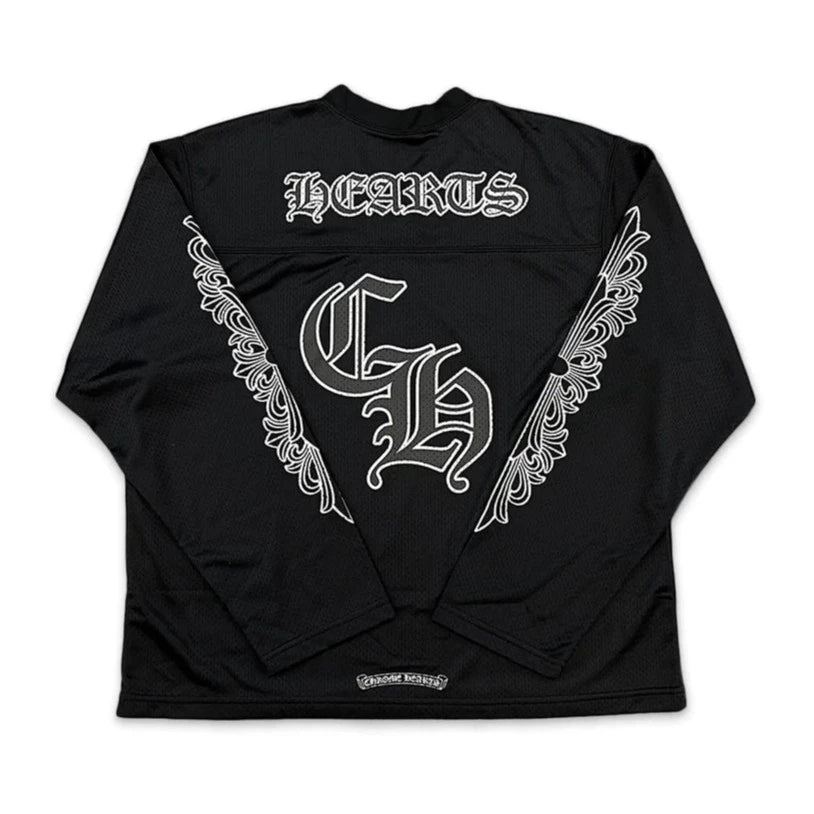 Sports Mesh Warm Up Jersey Black