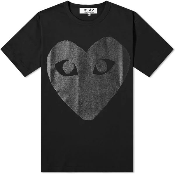 Comme des Garcons Play Heart T-Shirt Black