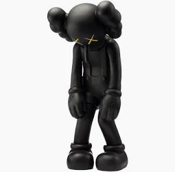 Kaws Small Lie Companion Vinyl Figure Black