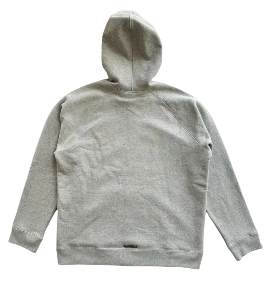 Chrome Hearts 3 Patch Paper Jam Grey Zip Up