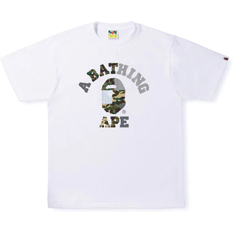 Military College Tee White