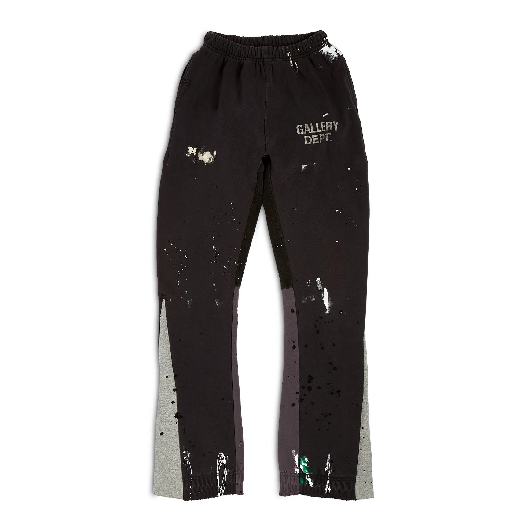 Logo Flare Sweatpants Black