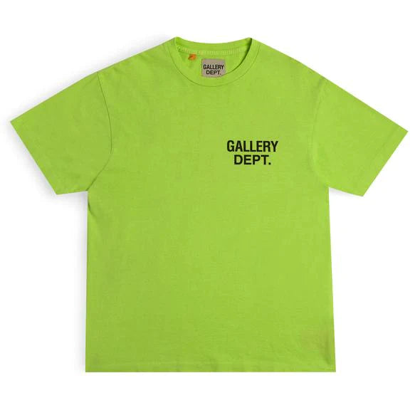 Souvenir Tee Lime Green