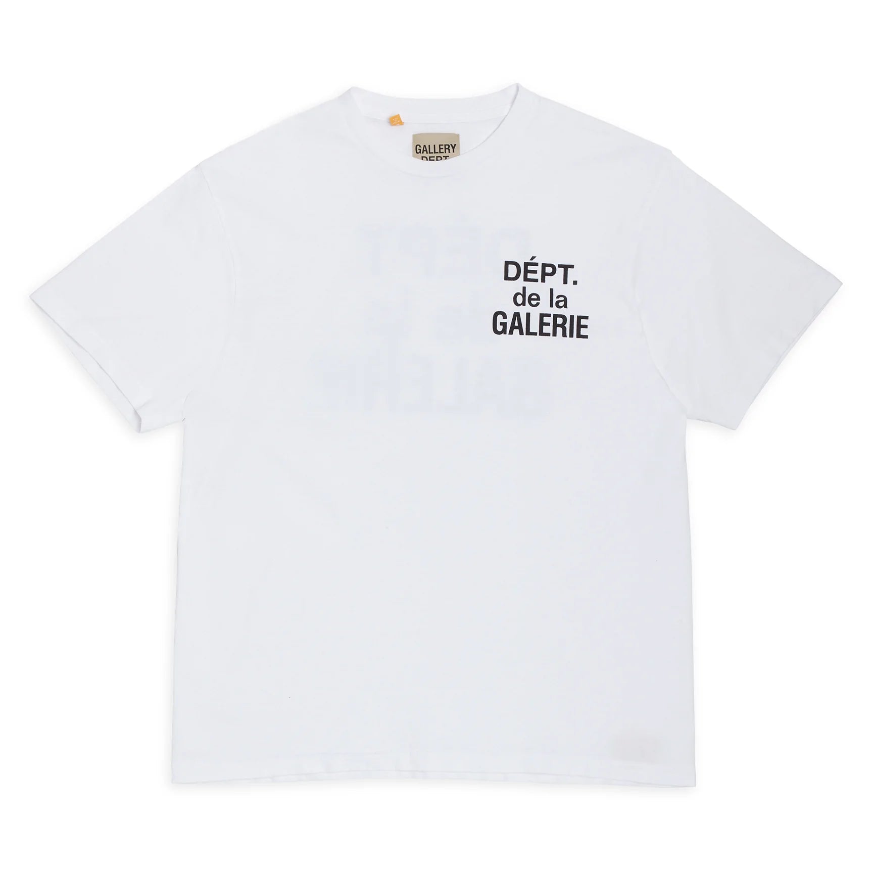 French Logo Tee White