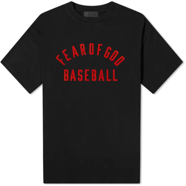 Seventh Collection Baseball Tee Vintage Black/Red