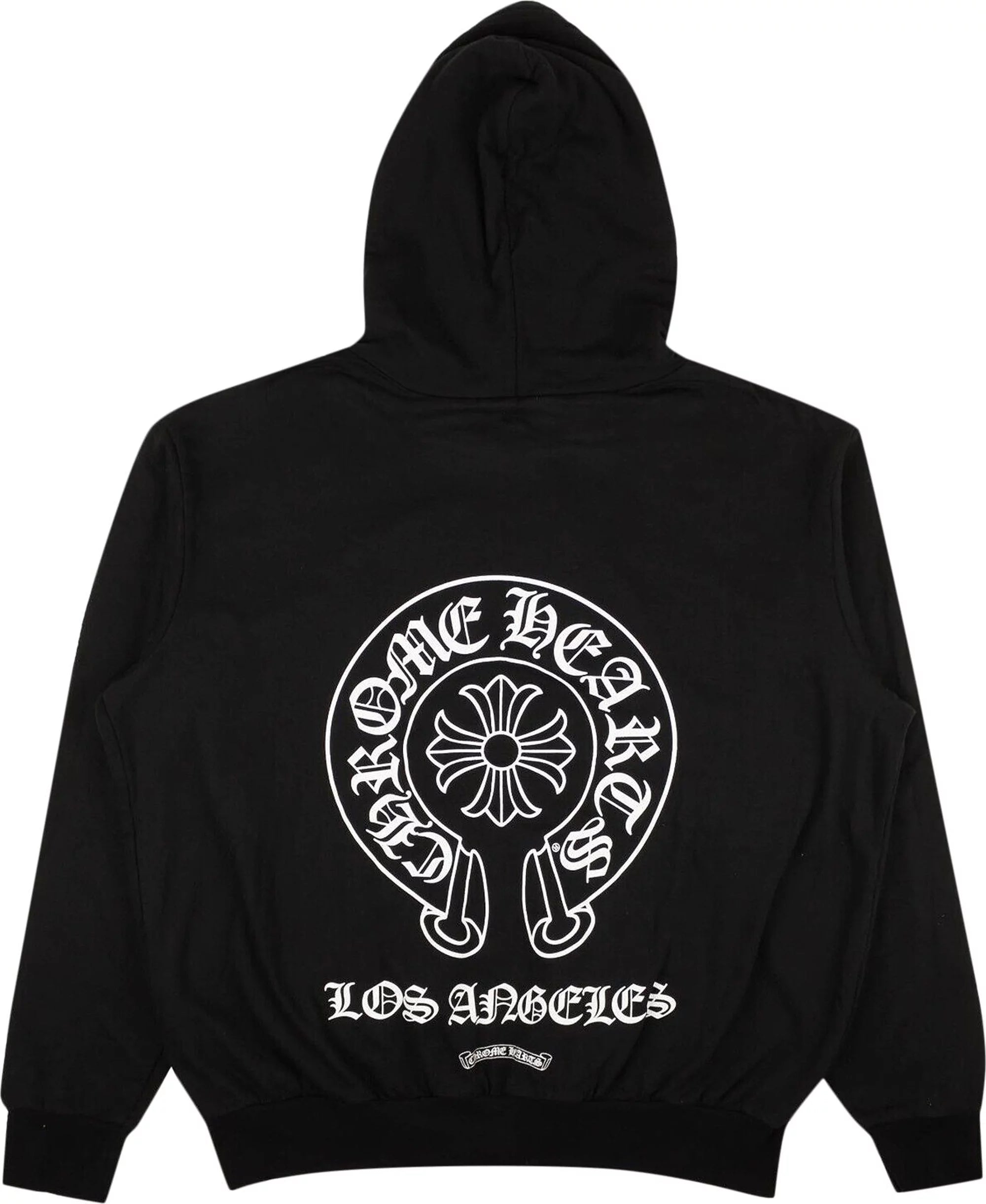 Los Angeles Exclusive Zip-Up Hoodie Black