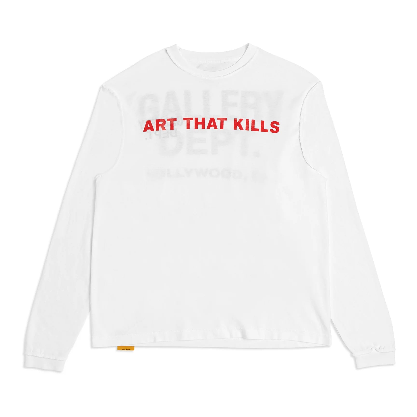 Art That Kills Reversible L/S Tee White