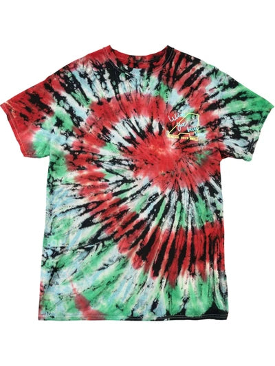 Astroworld Europe Exclusive Tie Dye T-Shirt Red