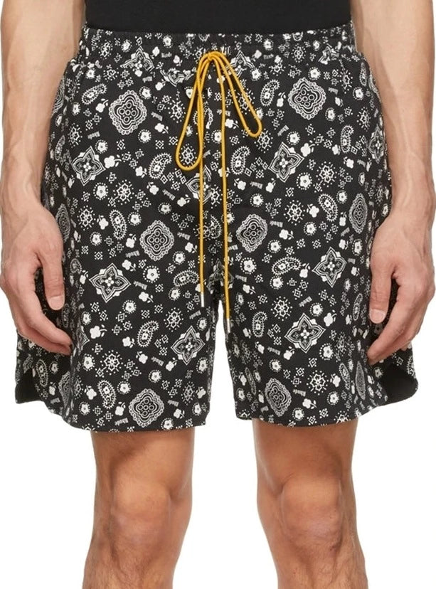 Bandana Shorts SSENSE Exclusive Black