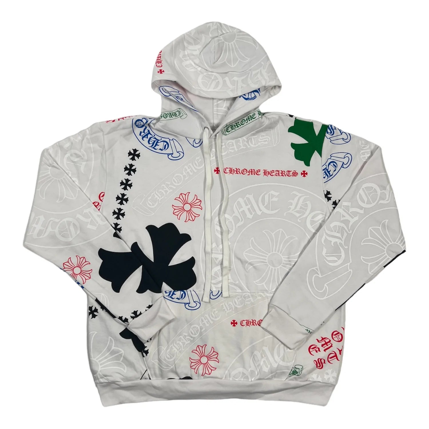 Stencil Hoodie White