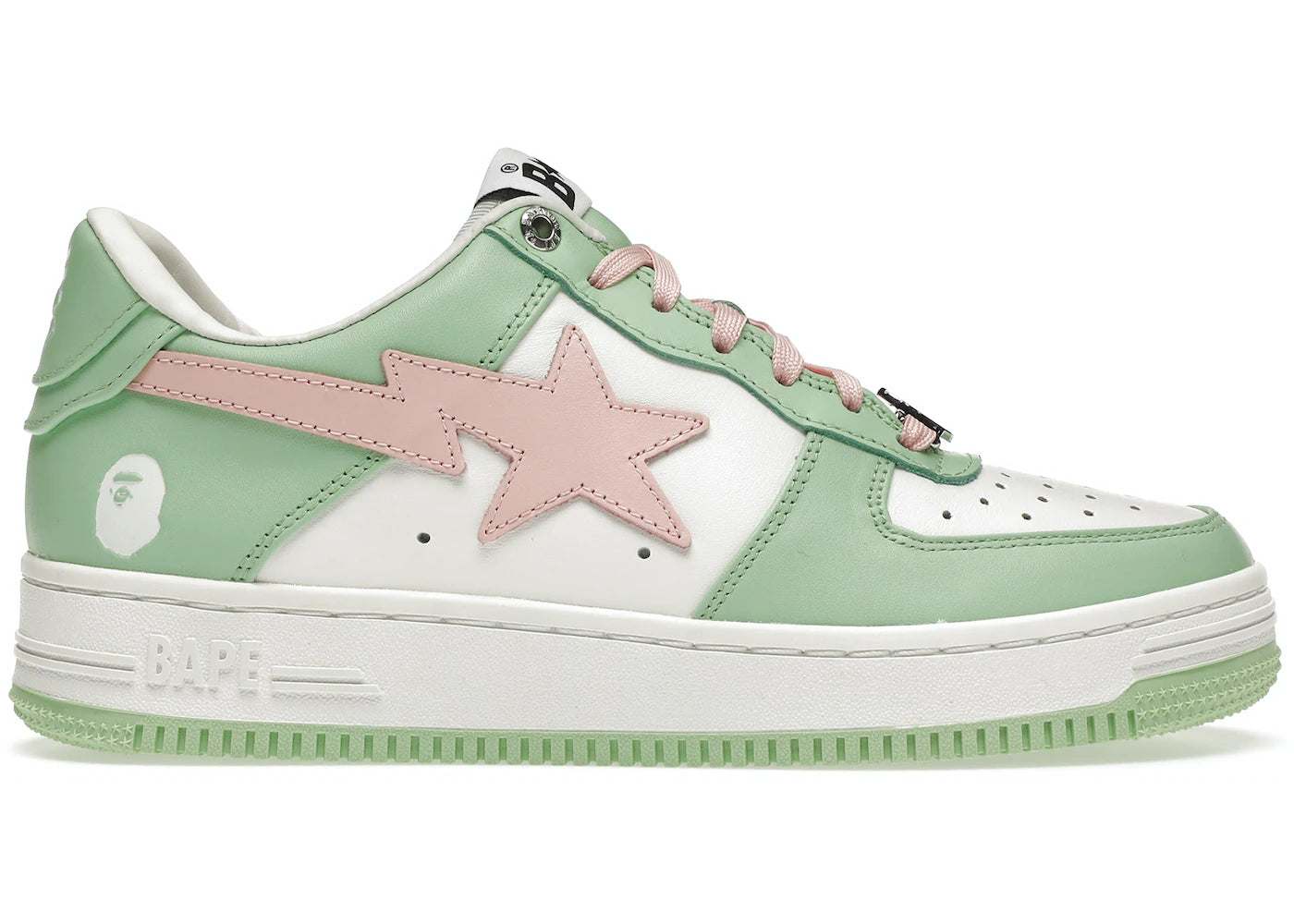 A Bathing Ape Bape Sta Pastel Green