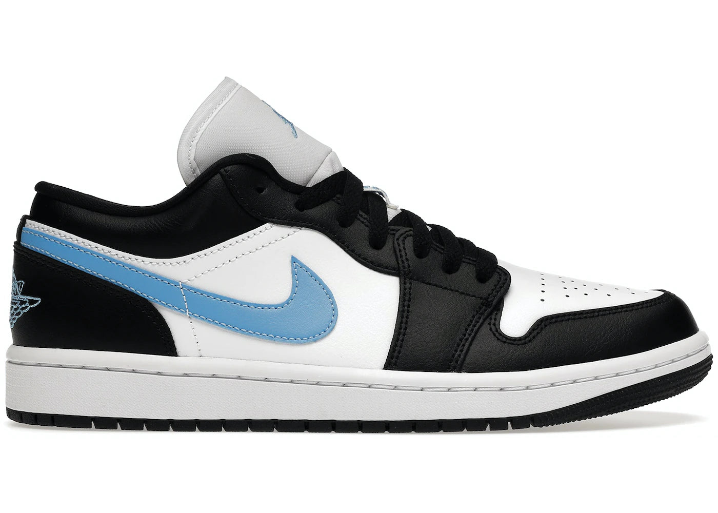 Jordan 1 Low Black Blue White