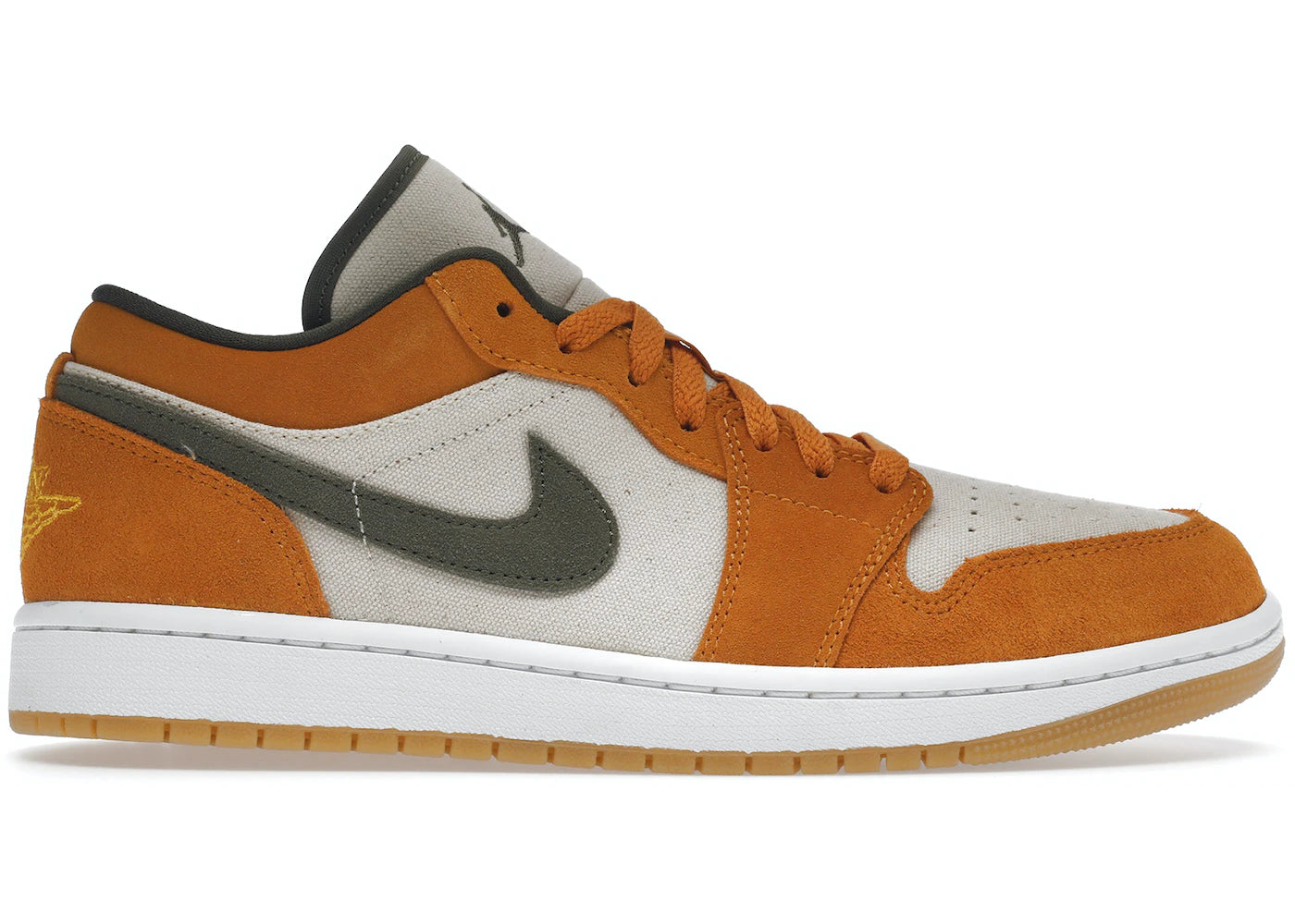 Jordan 1 Low Orange Olive