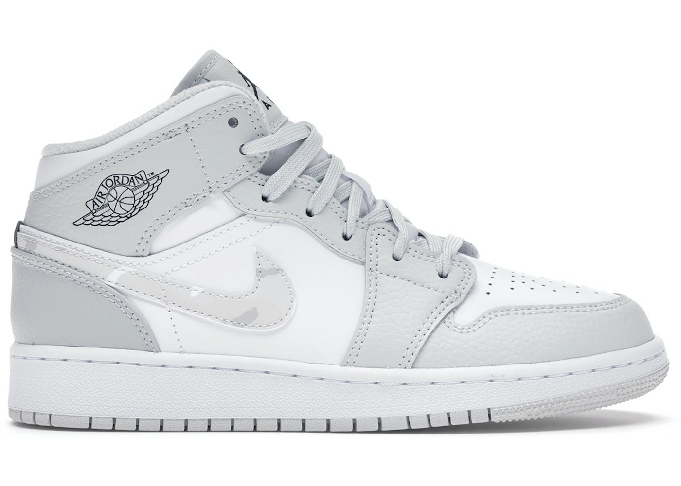 Jordan 1 Mid Grey Camo (GS)