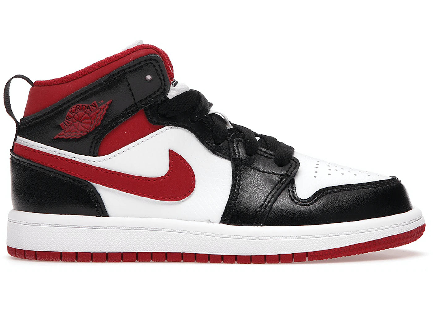 Jordan 1 Mid Gym Red Black White (PS)