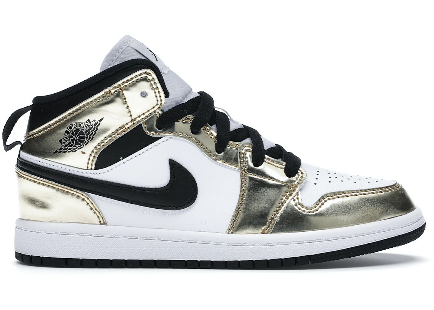 Air Jordan 1 Mid White Gold (PS)