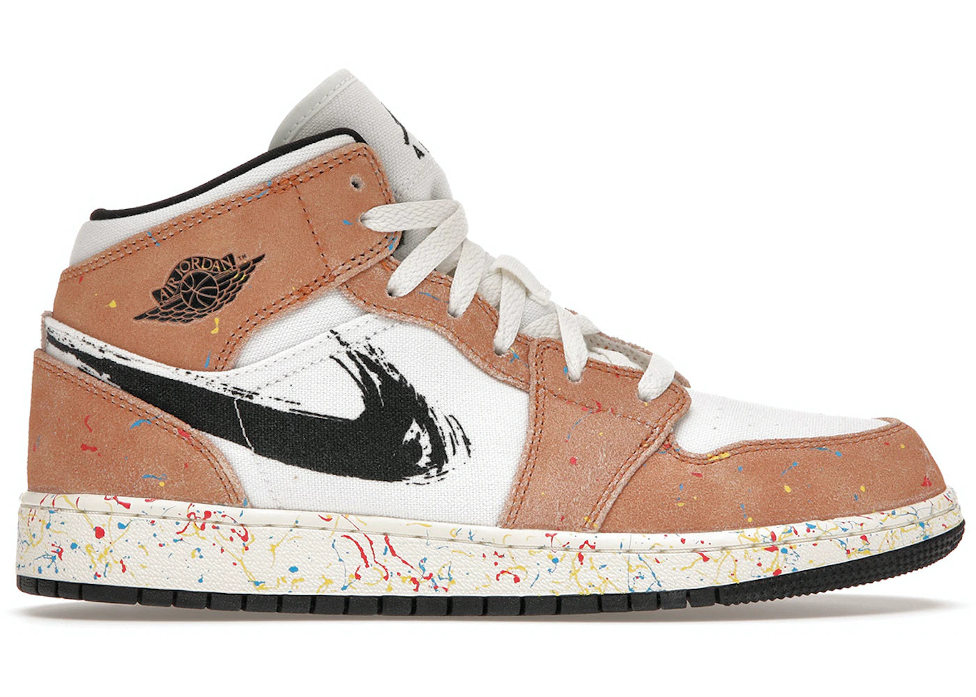 Jordan 1 Mid SE Brushstroke (GS)