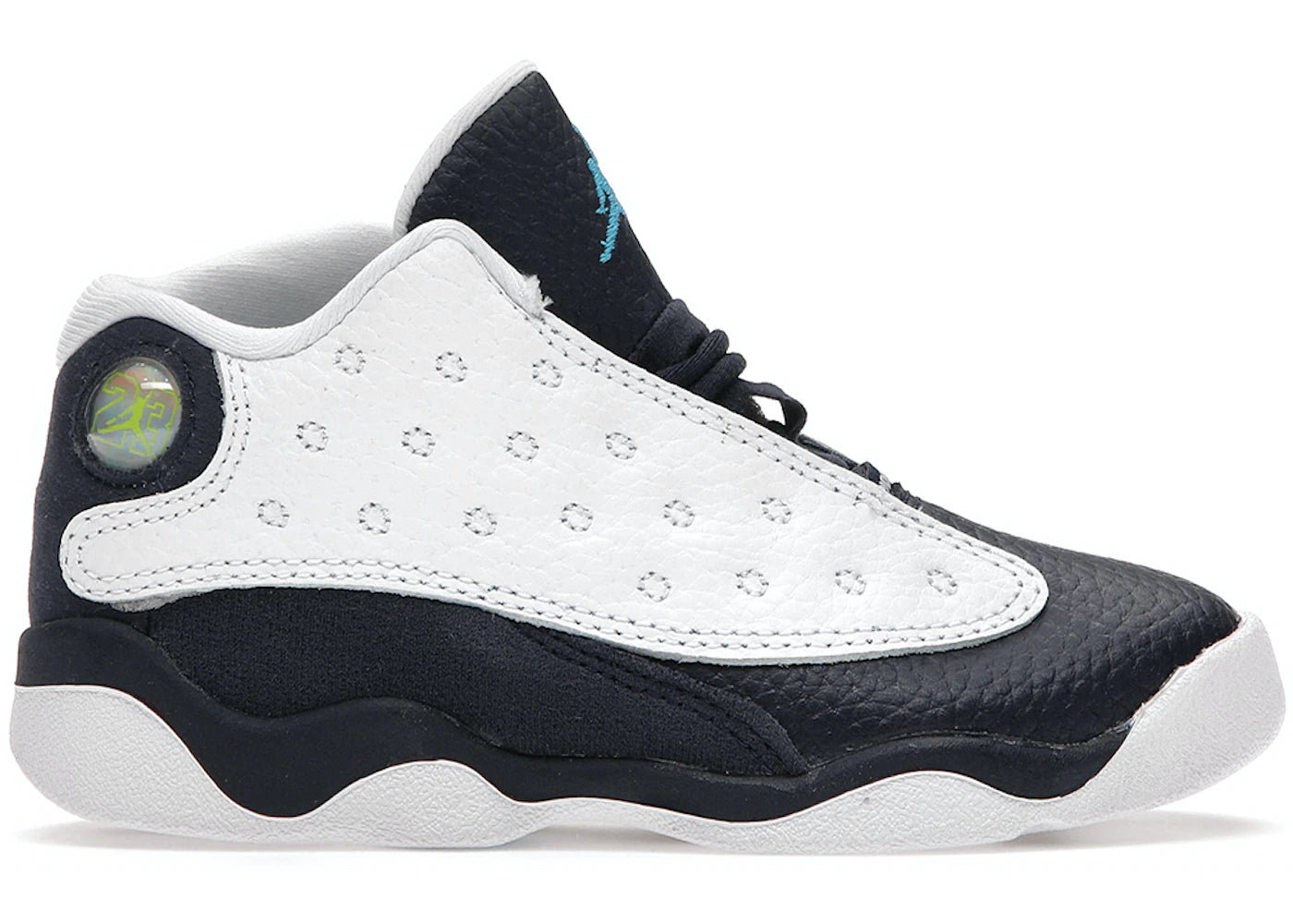 Jordan 13 Retro White Obsidian Powder Blue (TD) â Grandeur