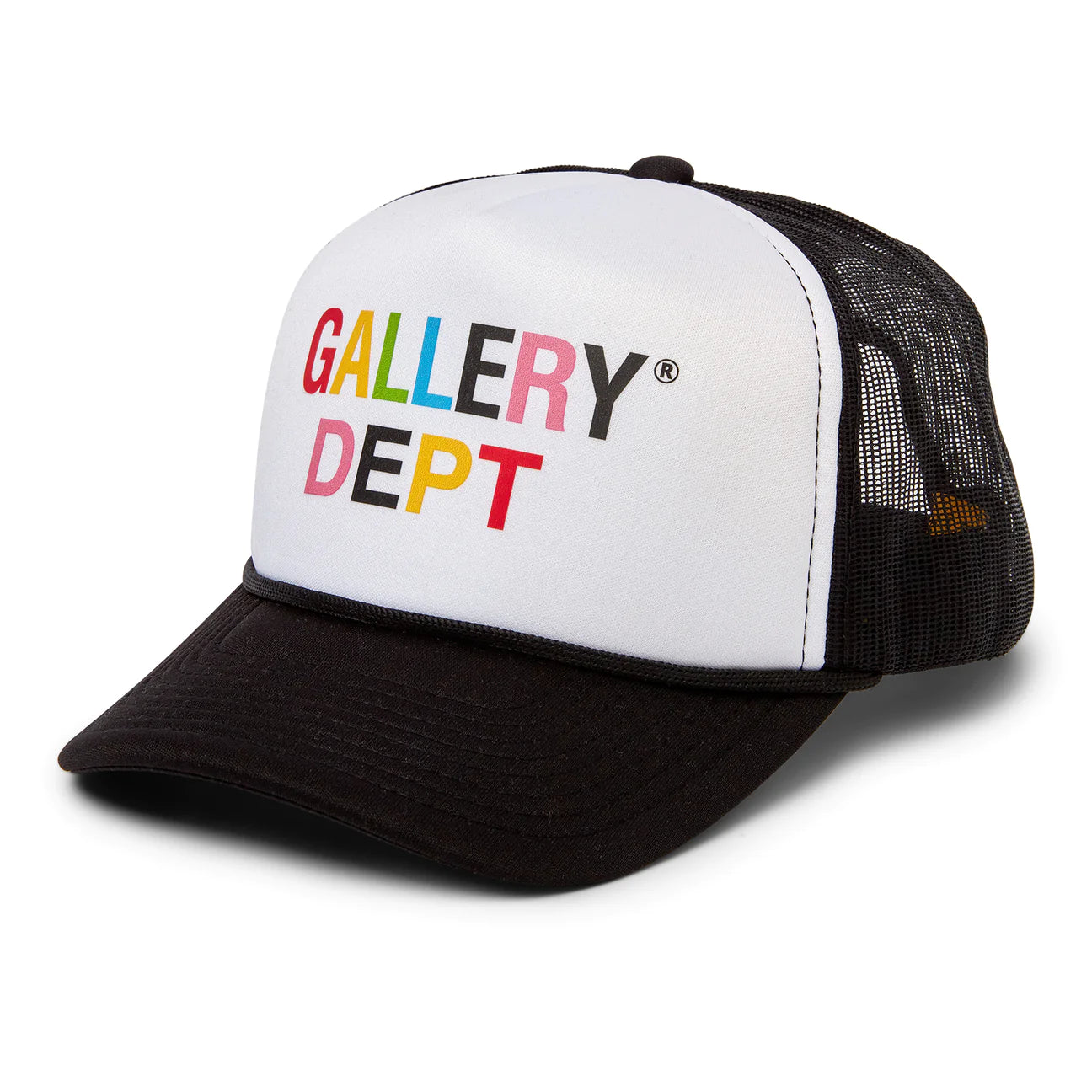 Beverly Hills Trucker Hat Black/White