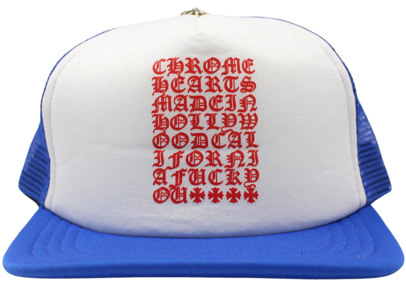 Made In Hollywood Trucker Hat Blue/White