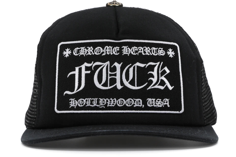 F**K Hollywood Trucker Hat Black