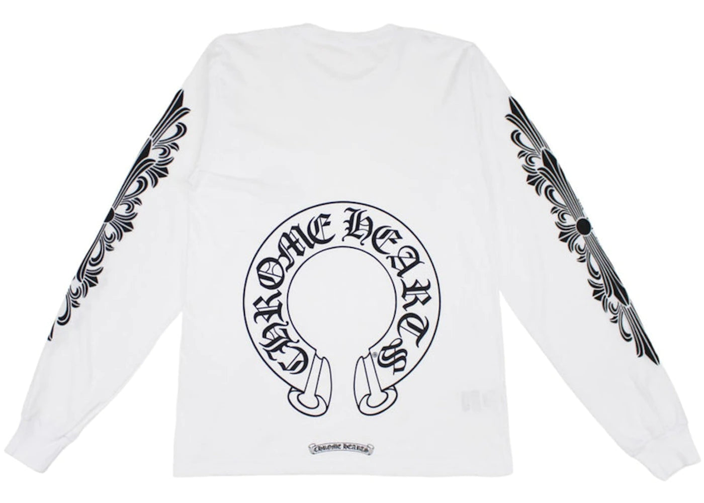 Horseshoe L/S T-Shirt White