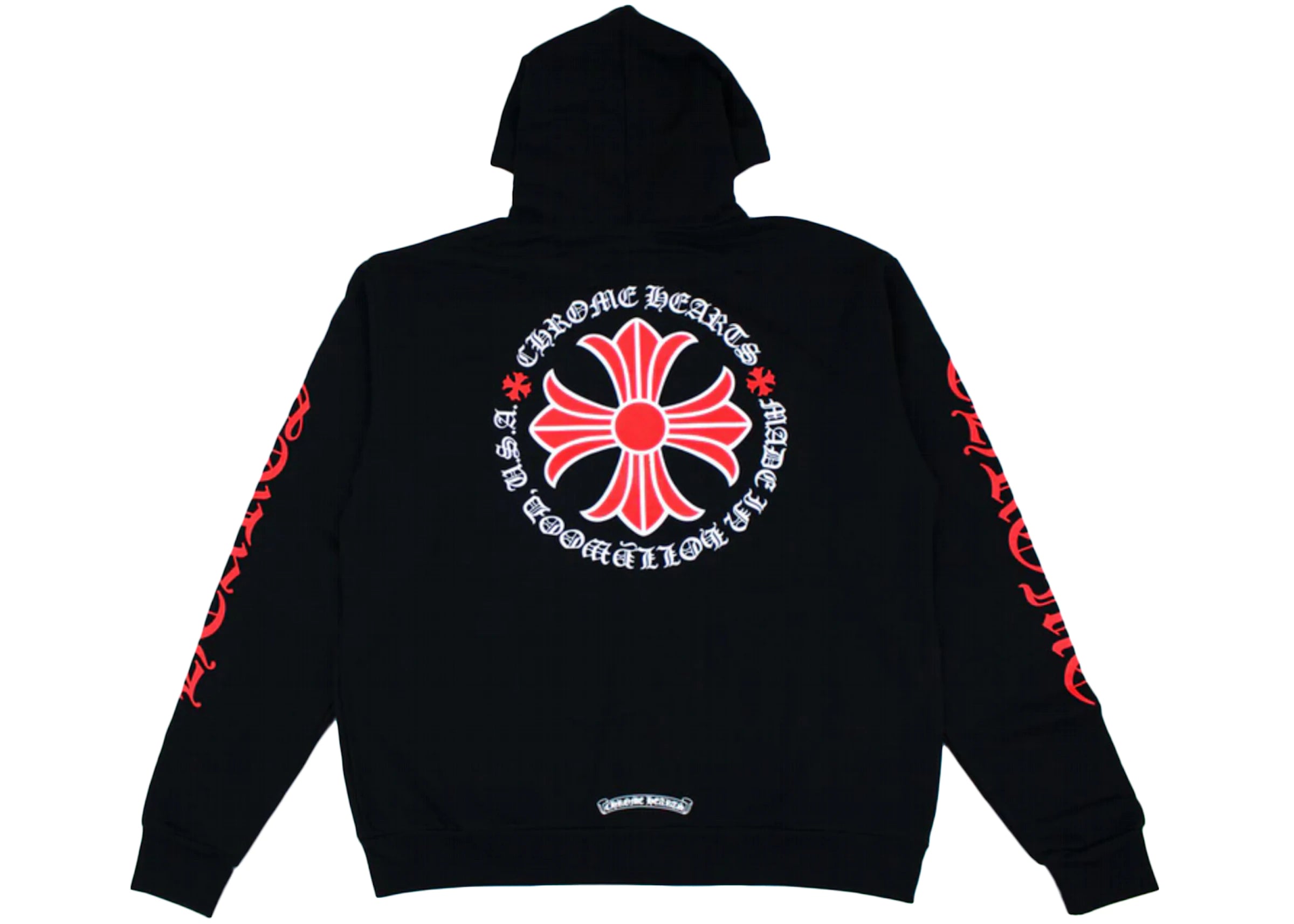 Made In Hollywood Plus Hoodie Black/Red