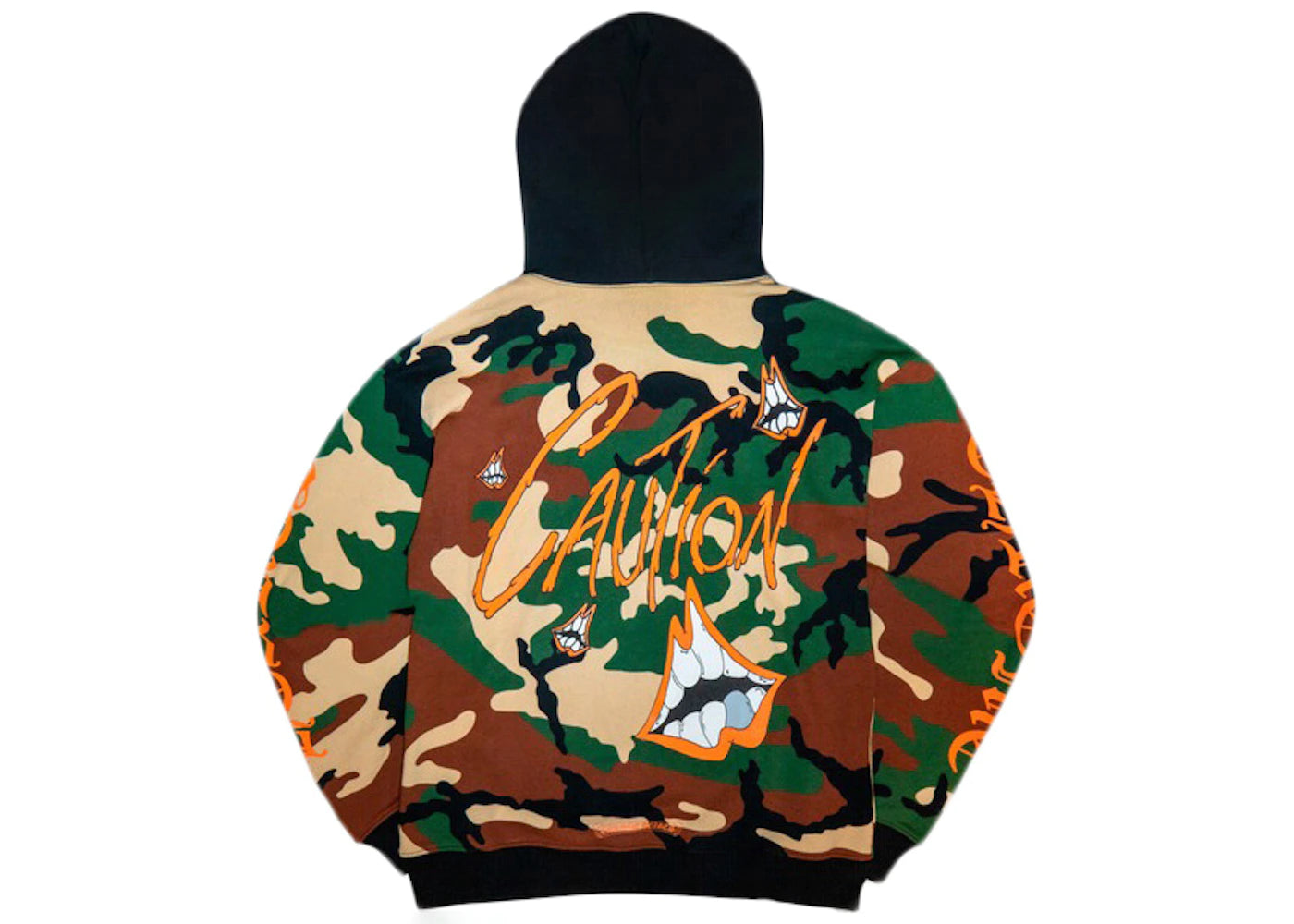 Matty Boy Caution Hoodie Camo