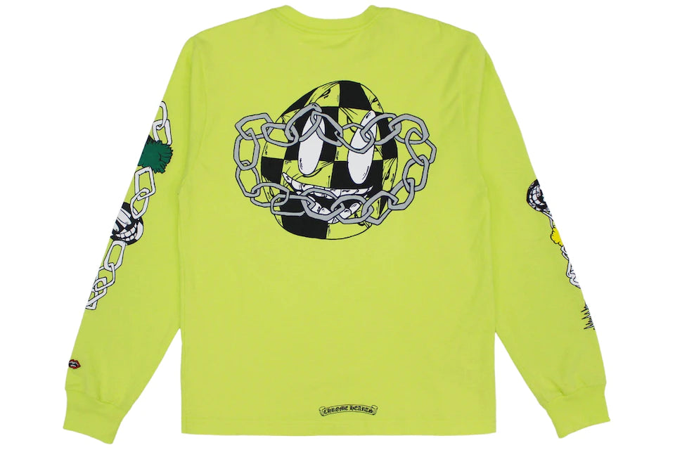 Matty Boy Link L/S T-shirt Lime Green