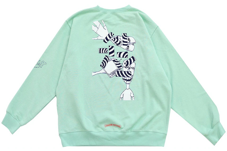 Matty Boy Lust Crewneck Sweatshirt Seafoam