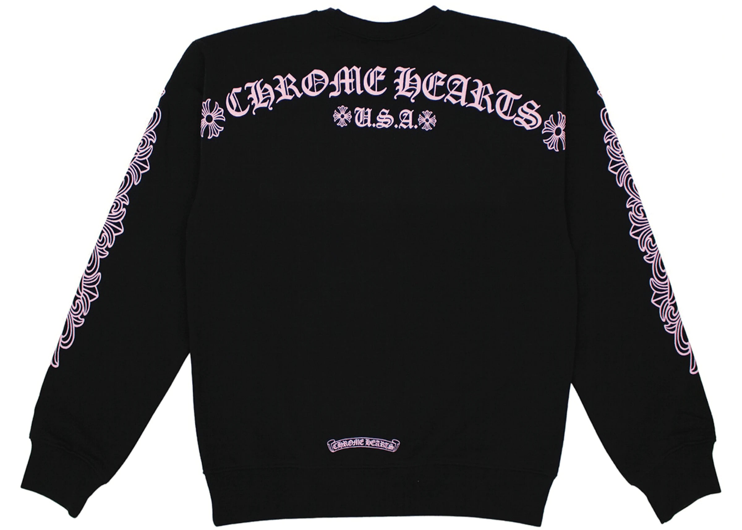 Matty Boy Shoulder Logo Crewneck Black/Pink