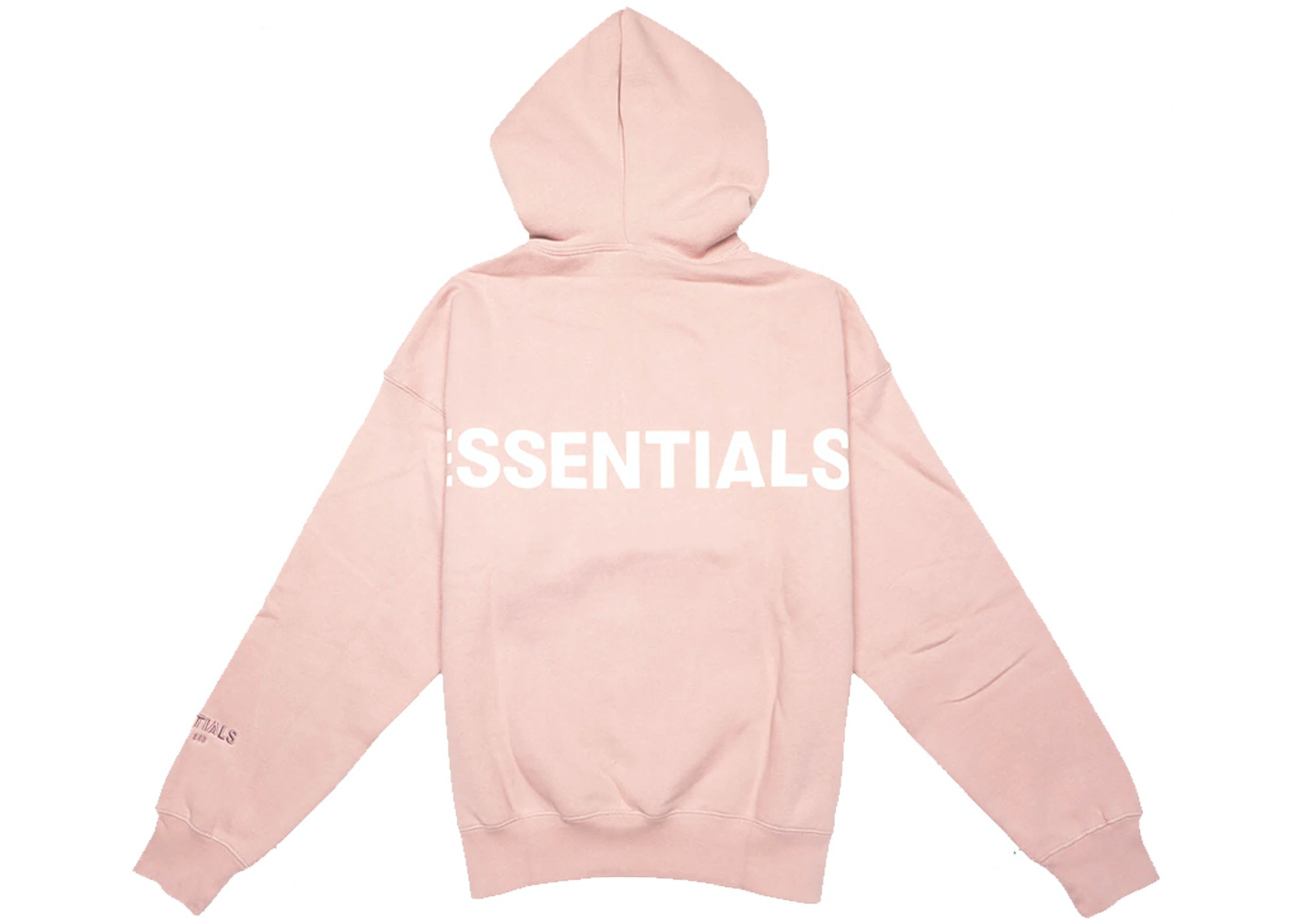 Essentials Pink 3M Logo Hoodie Blush