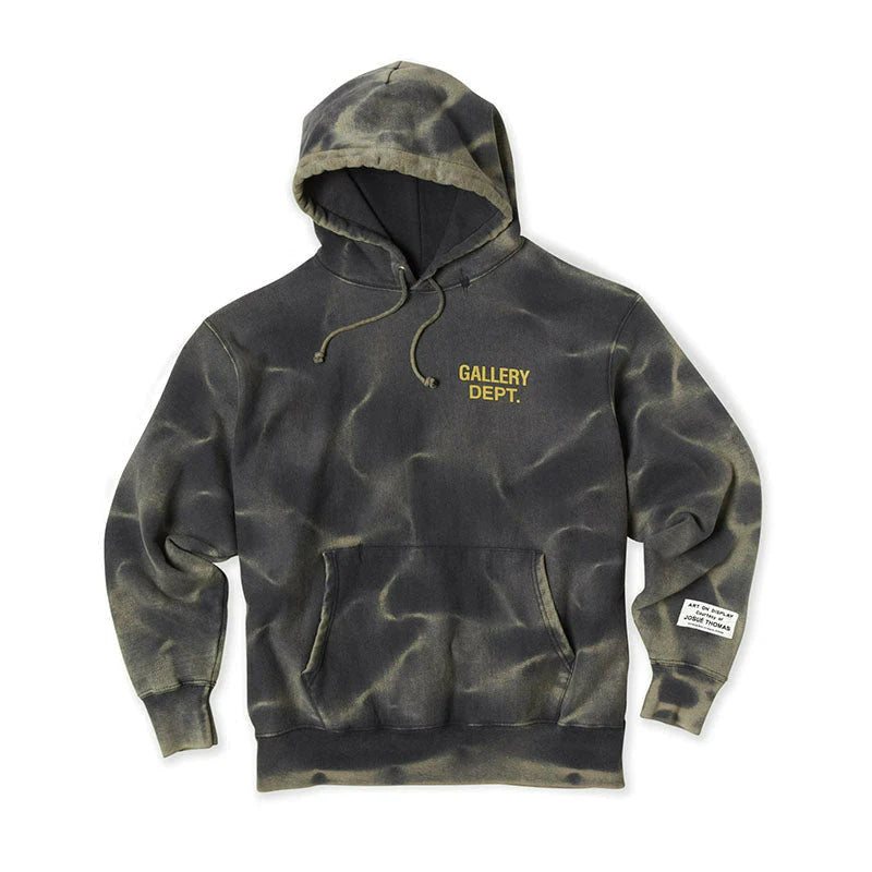 Sun Faded Hoodie Black