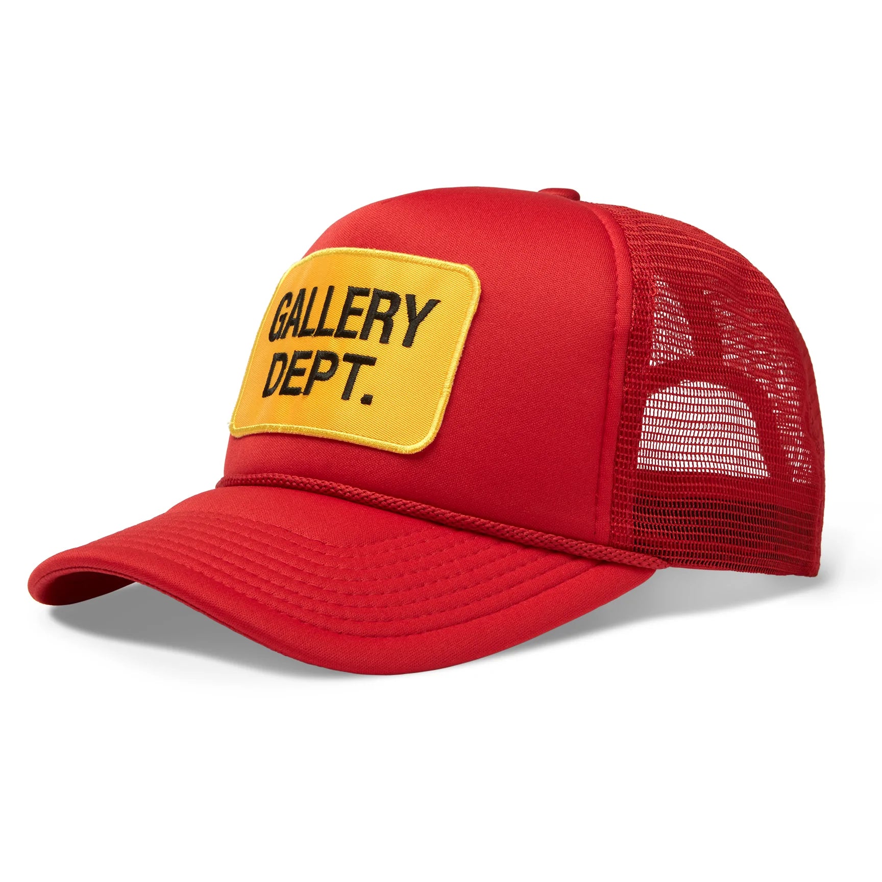 Souvenir Patch Trucker Hat Red