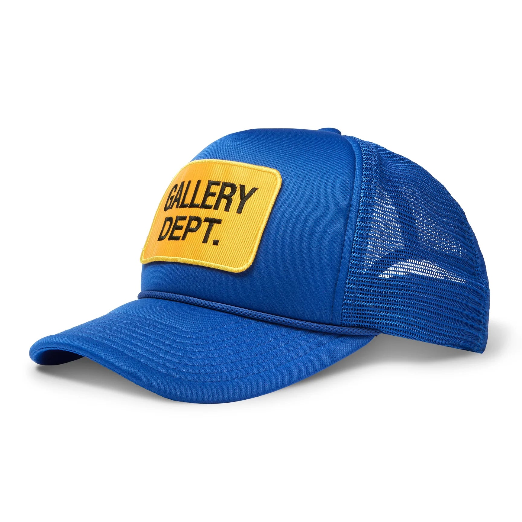 Souvenir Patch Trucker Hat Blue