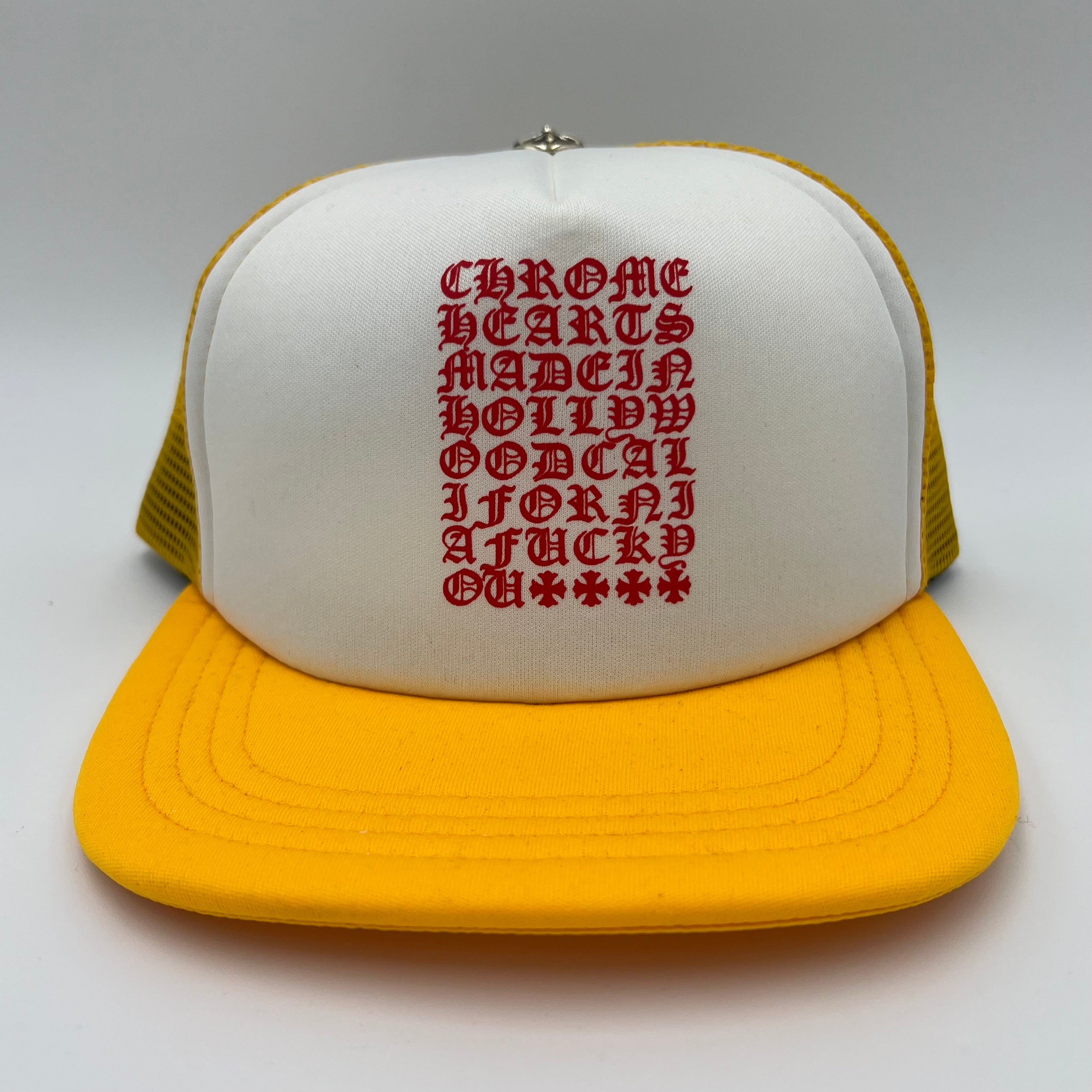 Made In Hollywood Trucker Hat Yellow