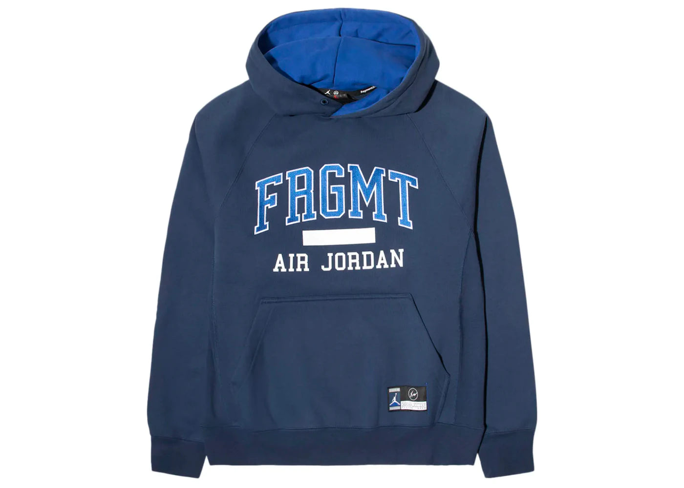 Jordan x Fragment Pullover Hoodie Navy