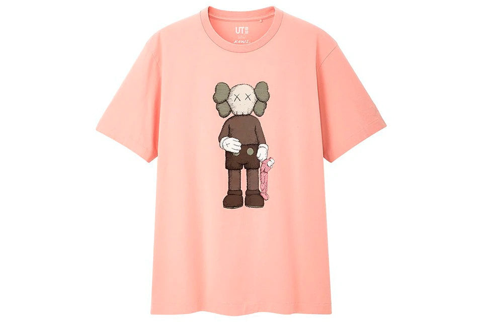 KAWS x Uniqlo Companion Tee (US Sizing) Pink