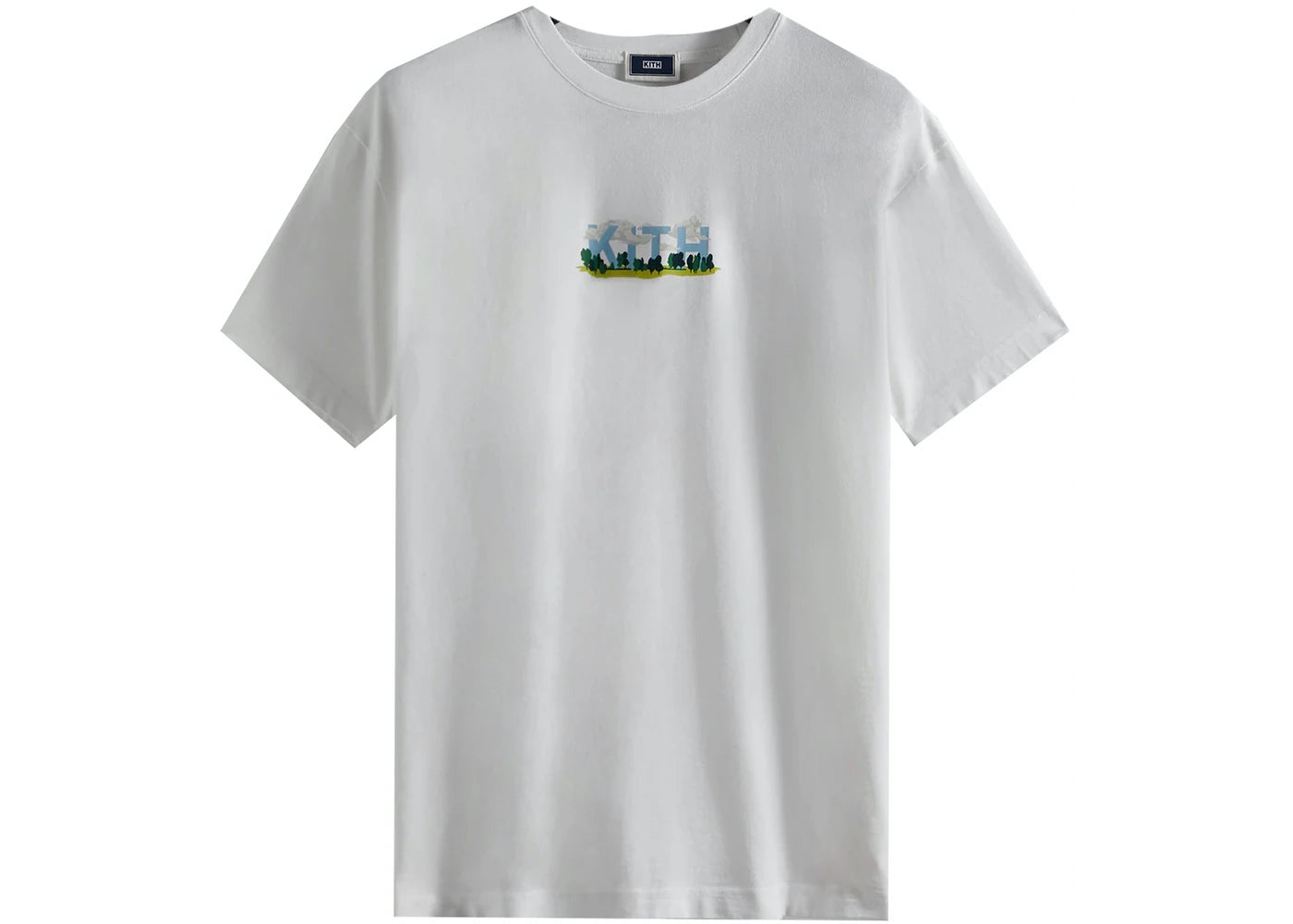 Cloud Logo Tee White